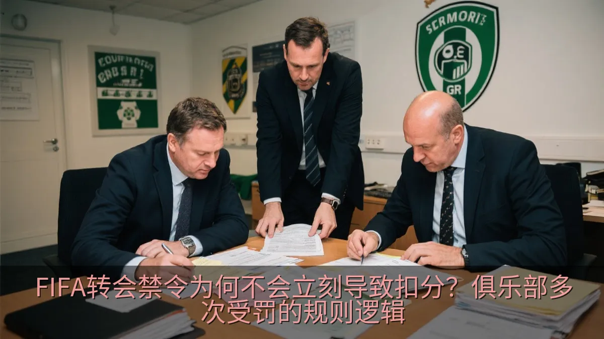 FIFA转会禁令为何不会立刻导致扣分？俱乐部多次受罚的规则逻辑